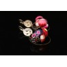 Boucles d'oreilles pendantes, originales et colorées