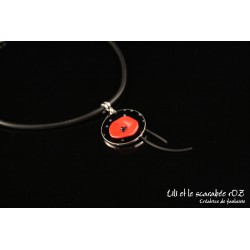 Collier pendentif Poppy