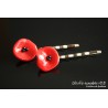 Barrettes coquelicot / PROS