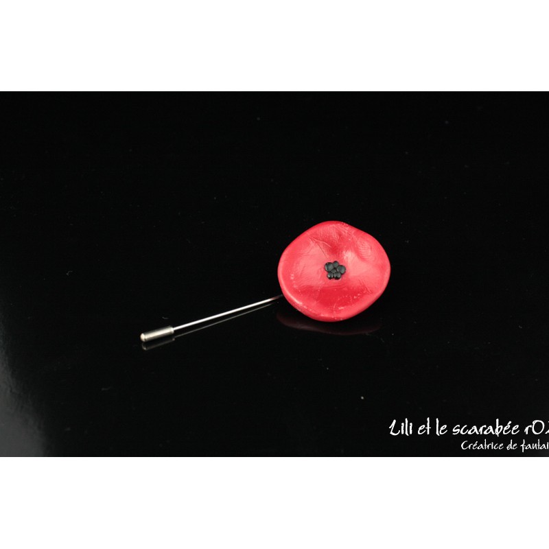 Broche Poppy