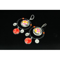 Boucles d'oreilles tzigane rondes